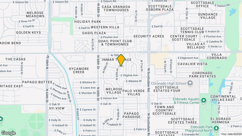 6916 E Windsor Ave Map and Location Details