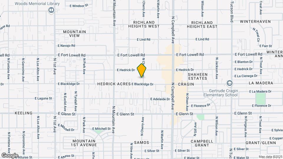 3015 N Cherry Ave Map and Location Details
