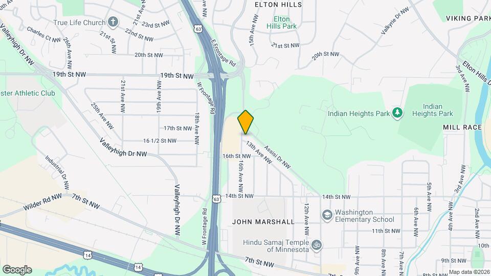 1648 13th Ave NW Mapa y Detalles de la Ubicación