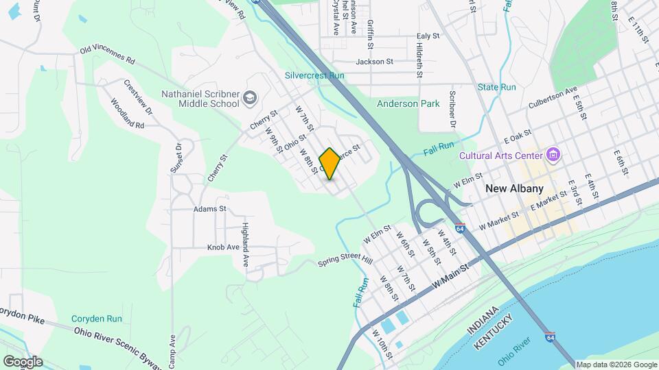 630 W 8th St Mapa y Detalles de la Ubicación