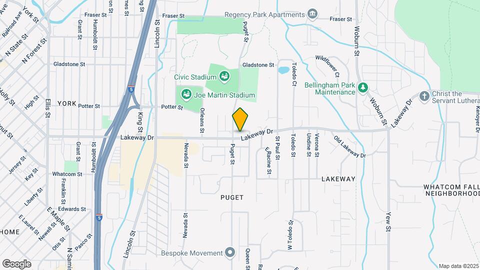1511 Lakeway Dr Mapa y Detalles de la Ubicación
