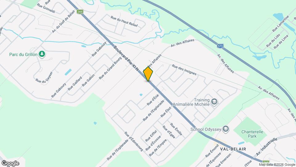 1367 Pie-XI Boul N Map and Location Details