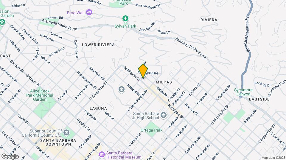 904 E Carrillo Rd Map and Location Details