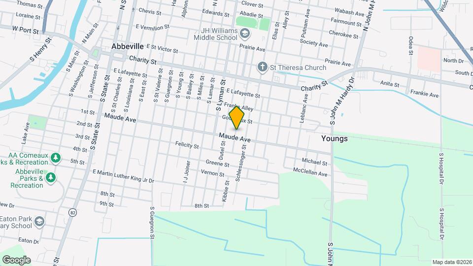 409 Kibbie St Mapa y Detalles de la Ubicación