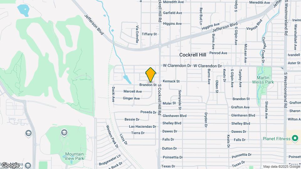 4425 Braddon Dr Map and Location Details