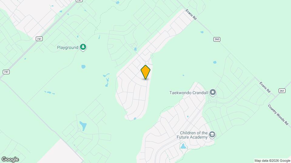 3222 Crestone Dr Map and Location Details