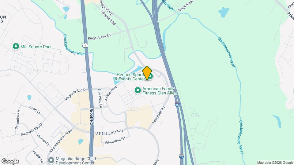 1 All Star Blvd Map and Location Details