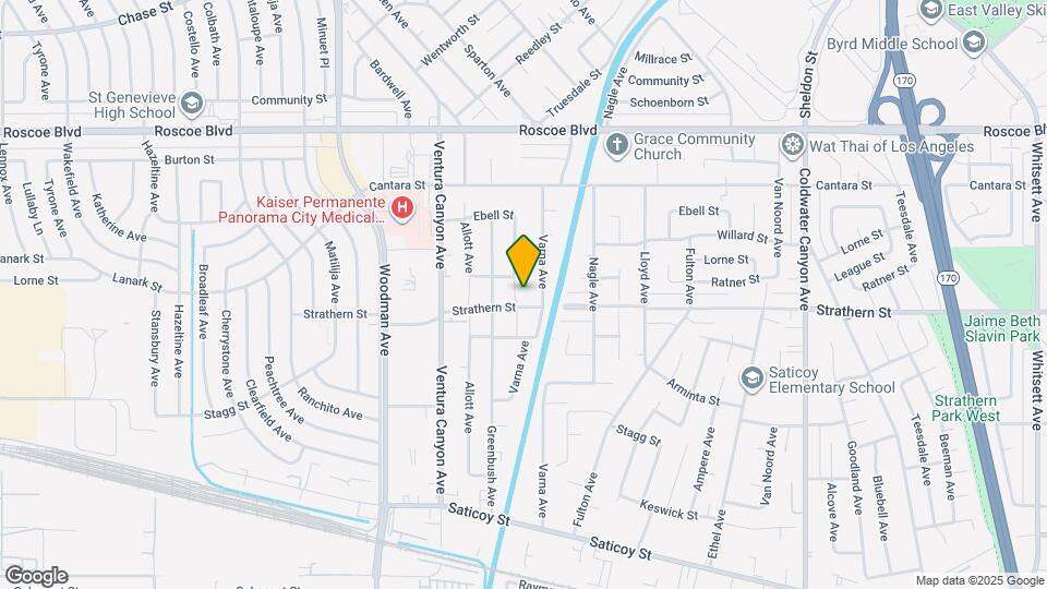 8010 Crosnoe Ave Map and Location Details