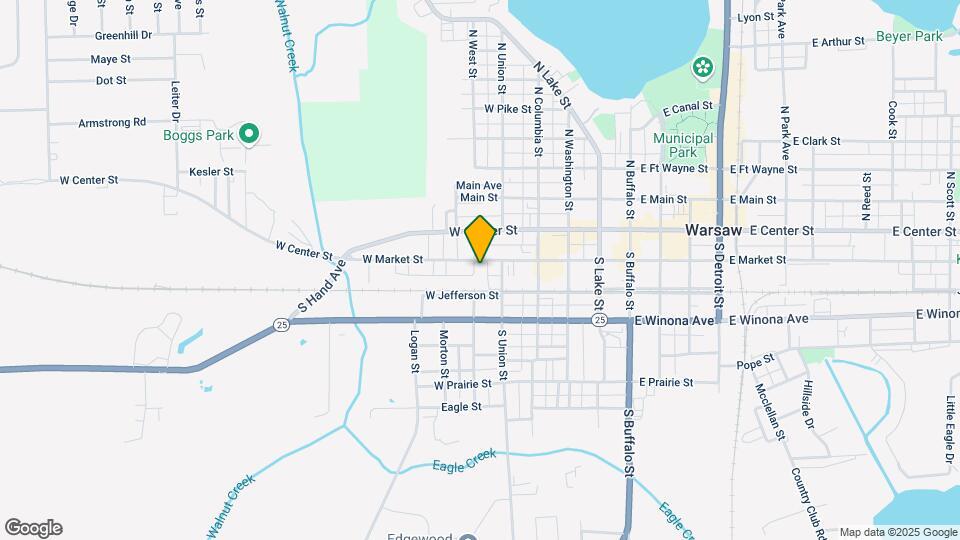 521 W Market St-Unit -A Map and Location Details