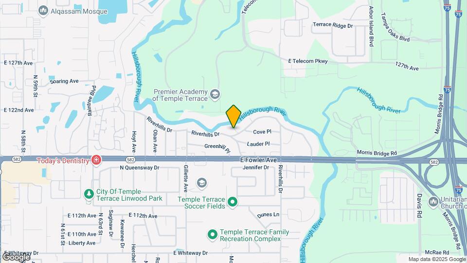 11949 Riverhills Dr Map and Location Details