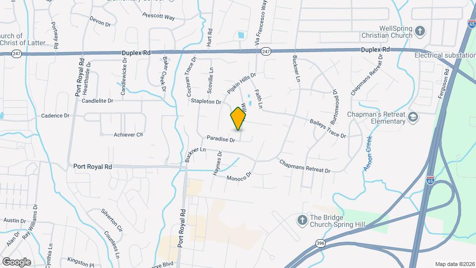 2923 Wills Ct Map and Location Details