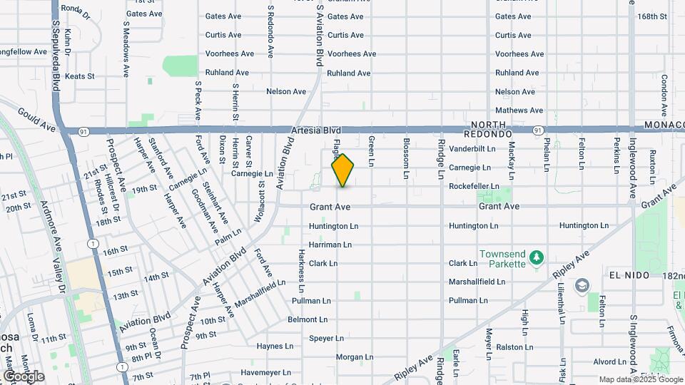1902 Rockefeller Ln Mapa y Detalles de la Ubicación