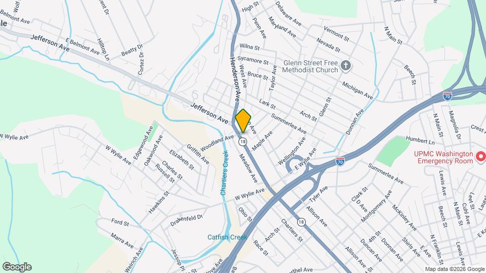 1190 Jefferson Ave, Unit #2 Map and Location Details