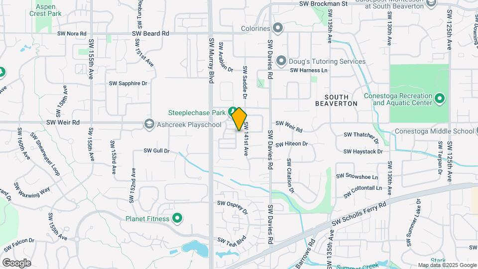 10100 SW Foxtrot Terrace Map and Location Details