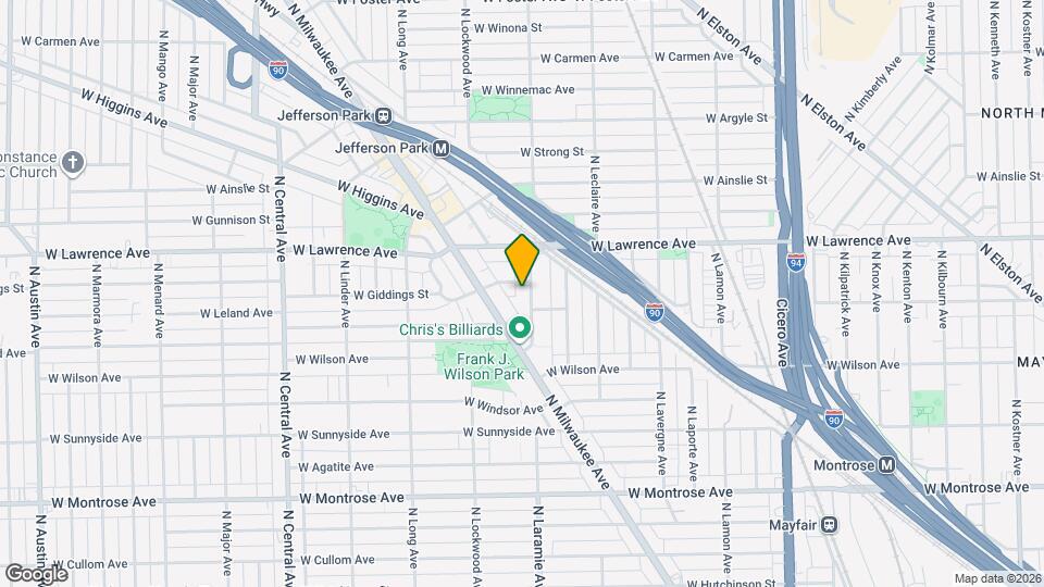 4714 N Laramie Ave Map and Location Details