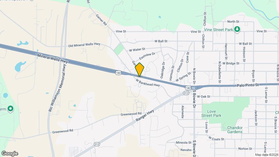 1453 Mineral Wells Hwy Map and Location Details