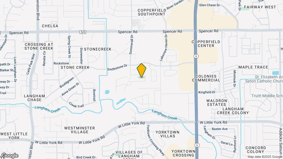 16114 Sommerall Creek Ln Map and Location Details