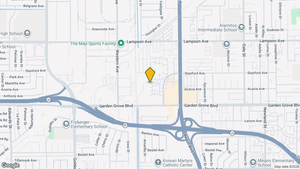 7704 Marbrook Way Map and Location Details