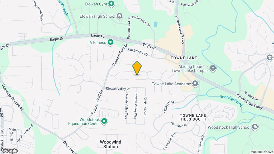 223 Eagle Glen Way Mapa y Detalles de la Ubicación