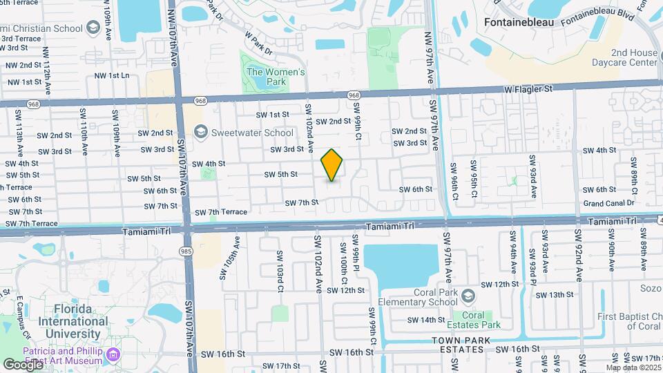 523 SW 101st Pl Map and Location Details