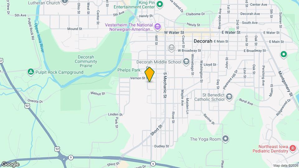 602 Grove St Mapa y Detalles de la Ubicación