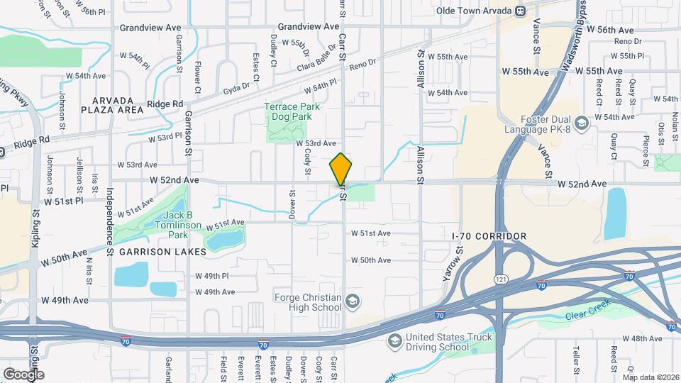 5187 Carr St Map and Location Details