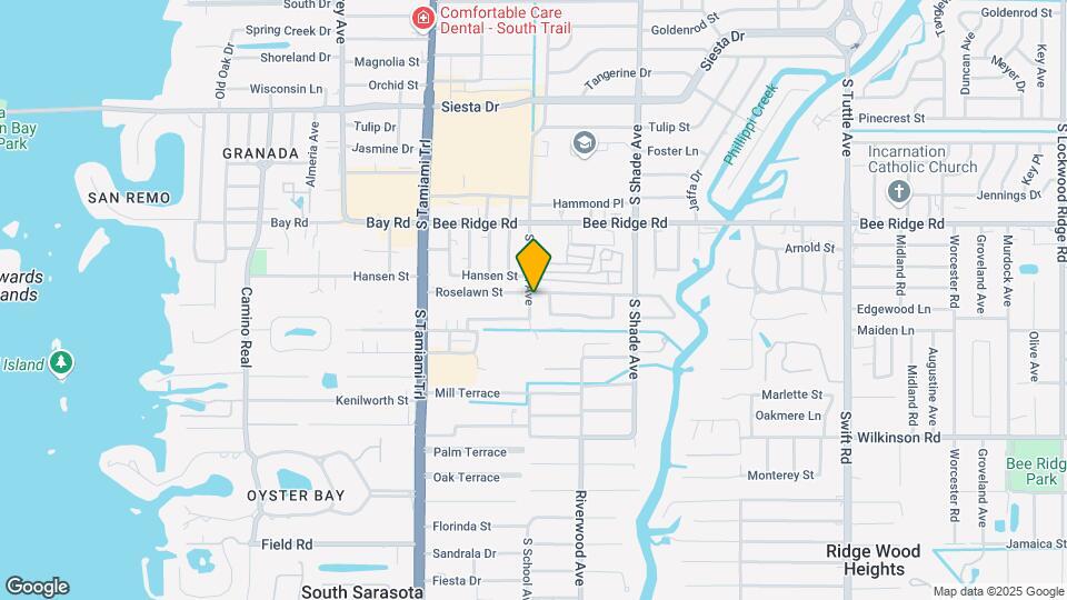 4035 S School Ave Map and Location Details