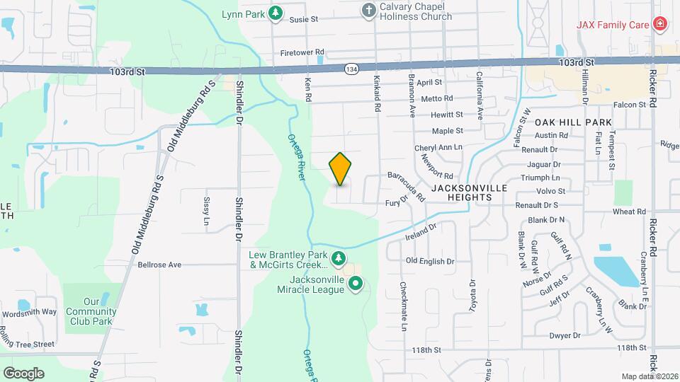 5937 Camaro Dr W Mapa y Detalles de la Ubicación