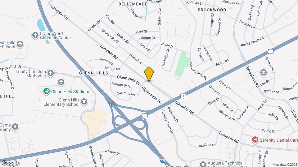 2620 Lumpkin Rd Map and Location Details