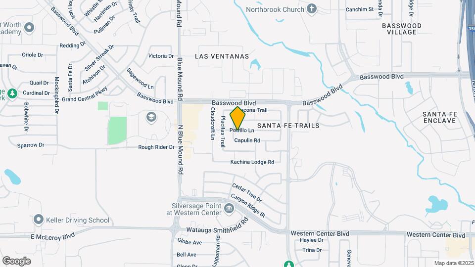 1804 Potrillo Ln Map and Location Details