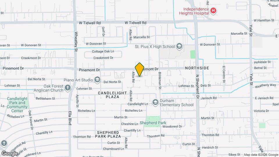 950 Del Norte St Mapa y Detalles de la Ubicación