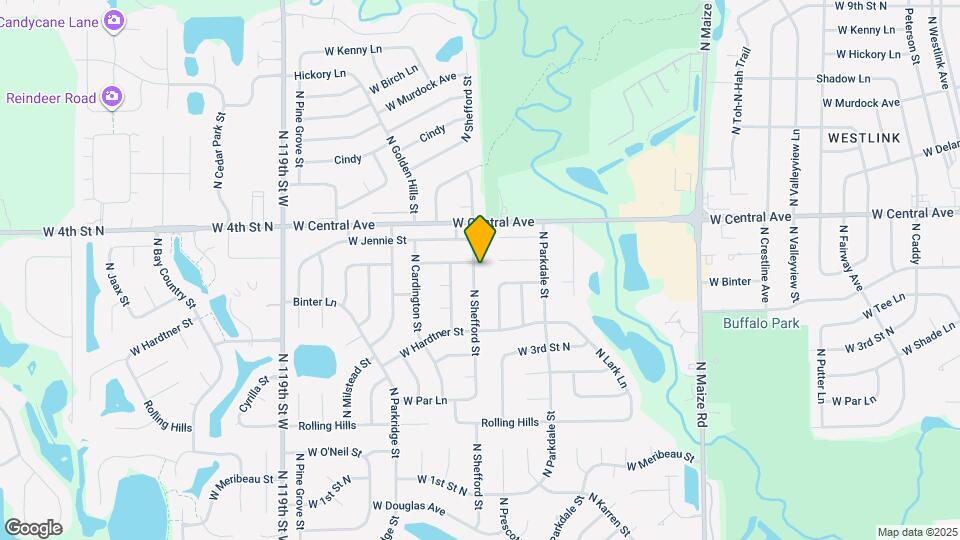 624 N Shefford St Map and Location Details