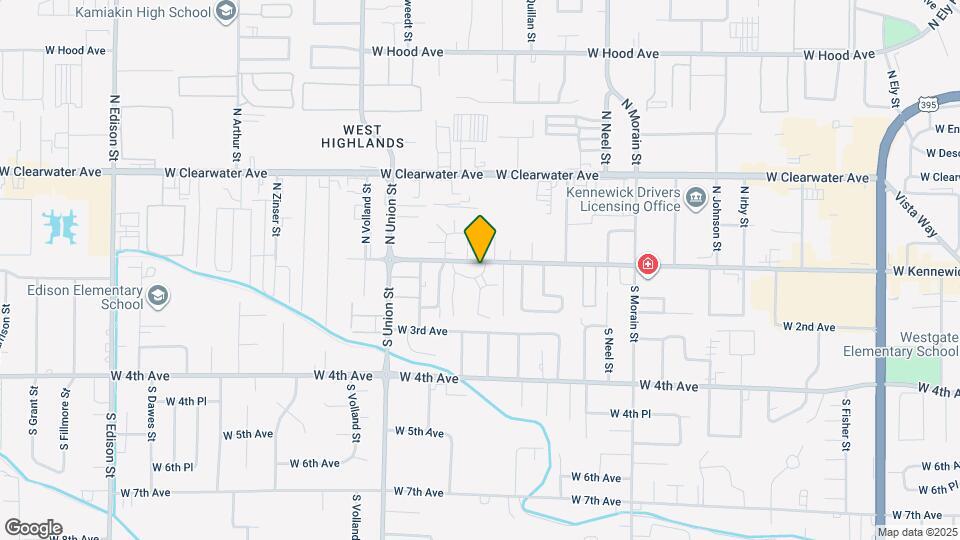 4203 W Kennewick Ave Map and Location Details