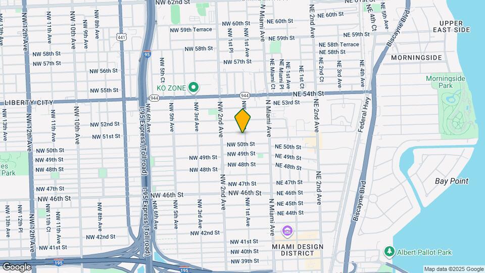 5020 NW 1st Ave Map and Location Details