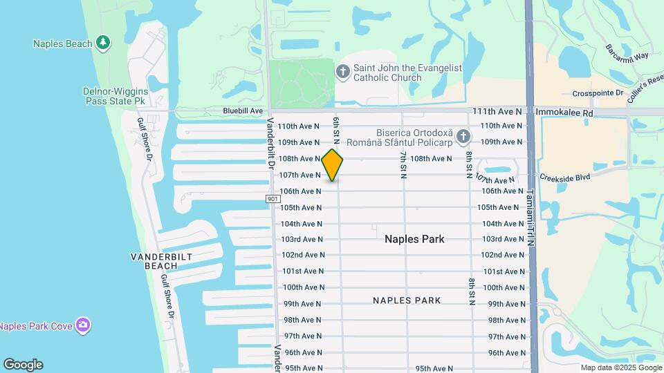 585 106th Ave N Map and Location Details