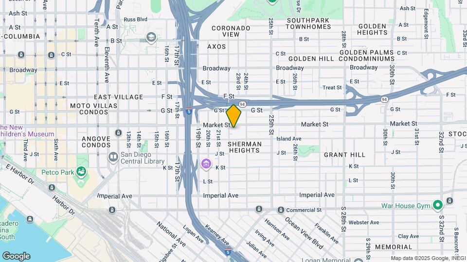 559 22nd St Map and Location Details