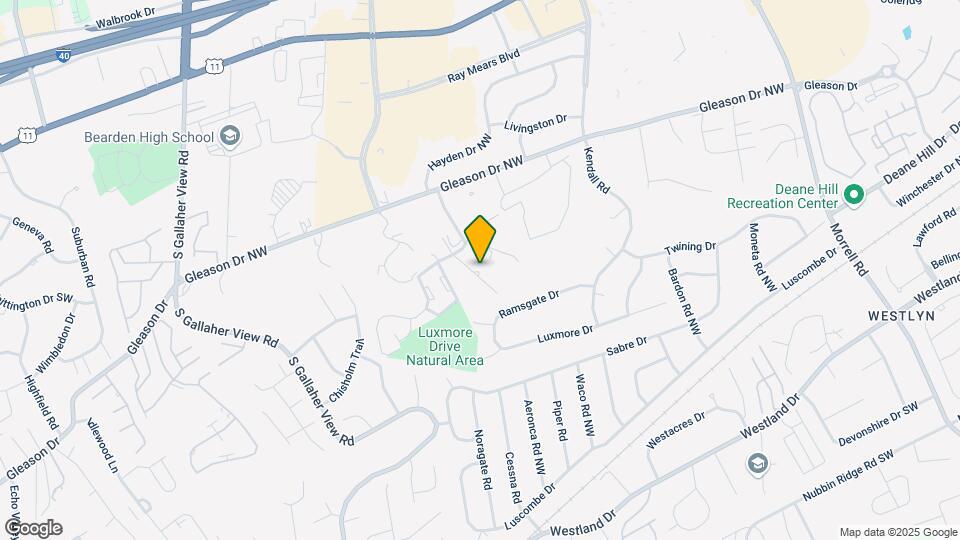 906 Flanders Ln NW Map and Location Details