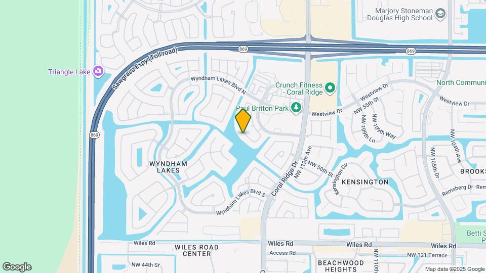 5248 NW 117th Ave Map and Location Details