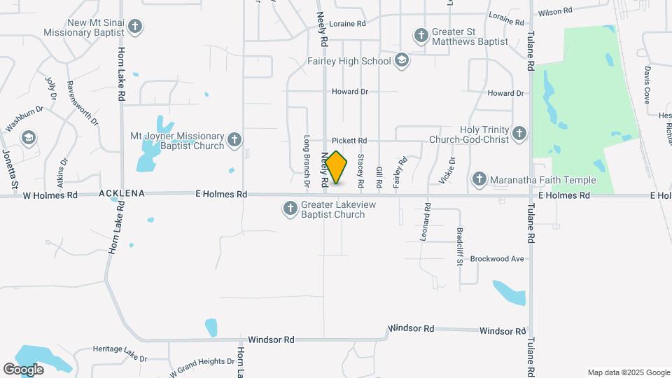 264 E Holmes Rd Map and Location Details