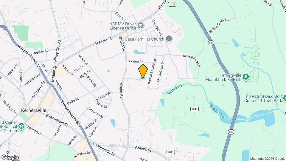 401 Tar Heel Ln Map and Location Details