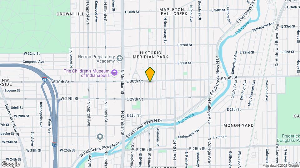 2961 N Delaware St Map and Location Details