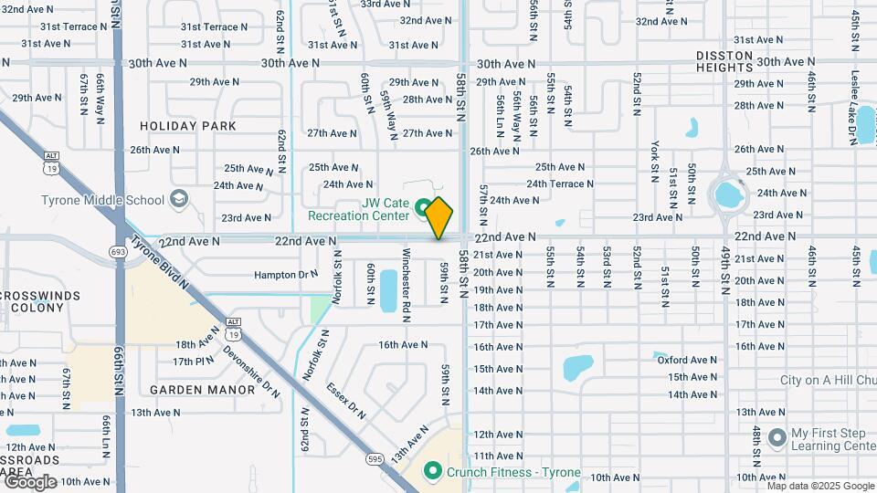 5900 22nd Ave N Map and Location Details
