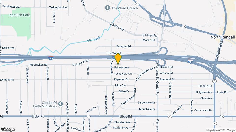 19309 Fairway Ave Map and Location Details