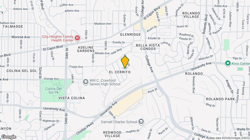 4250 E Overlook Dr, Unit 1-bedroom cottage Map and Location Details