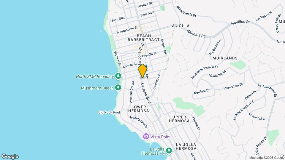 6455 La Jolla Blvd Map and Location Details