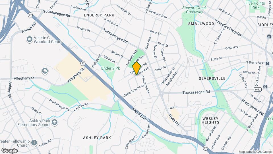 2630 Elon St Map and Location Details