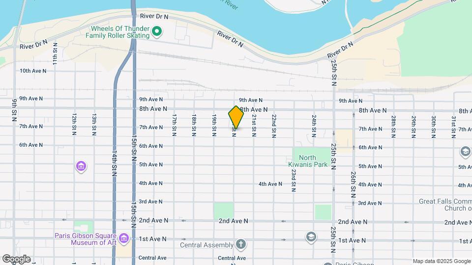 619 20th St N Map and Location Details