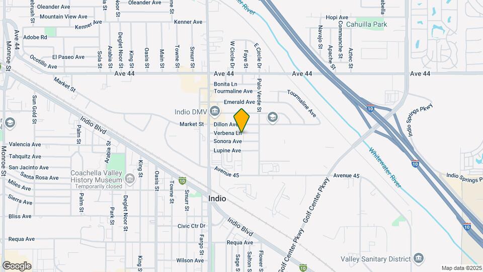 83158 Sonora Ave Mapa y Detalles de la Ubicación