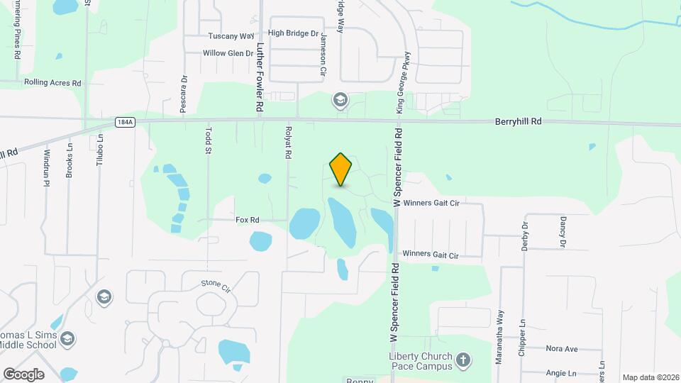 4101 Heart Pine Ln Map and Location Details