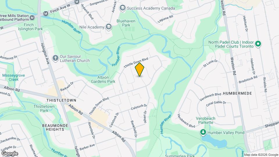 55 Bridgenorth Crescent Map and Location Details